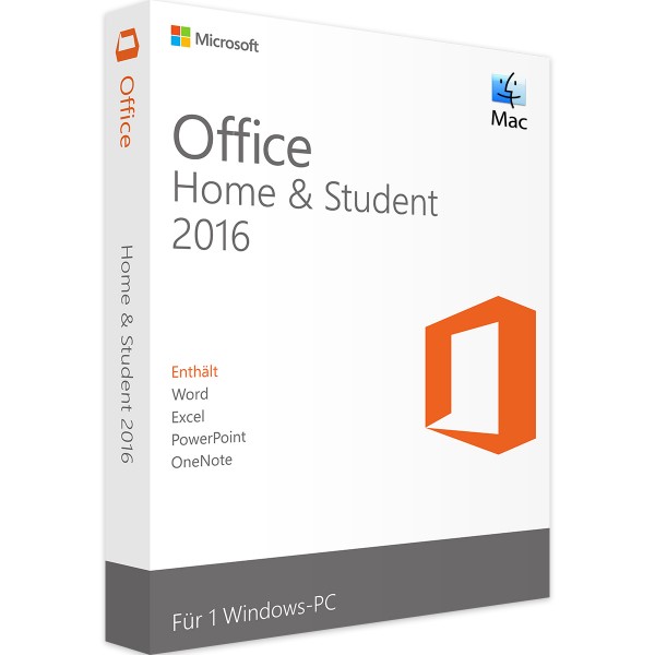 Microsoft Office 2016 Home and Student | for Mac